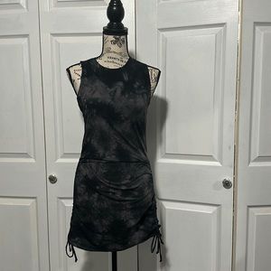 Victoria's Secret/PINK Acid Wash Grey/Black Dress